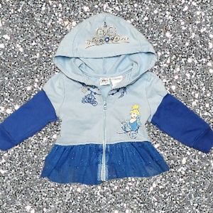 Cinderella zip up hoodie